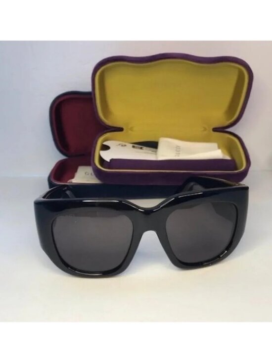 New ? Original Gucci Grey Square Ladies Sunglasses GG1545S 001 53 main image 6